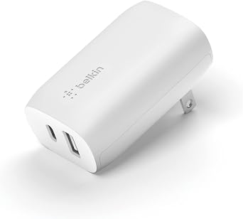 Belkin 37W USB C and USB A Charger Block, PPS Fast Charging
