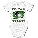 Produktbild TKMSH Unisex Baby's Climbing Clothes Set I'd Tap That Golf Bodysuits Romper Short Sleeved Light Onesies for 0-24 Months