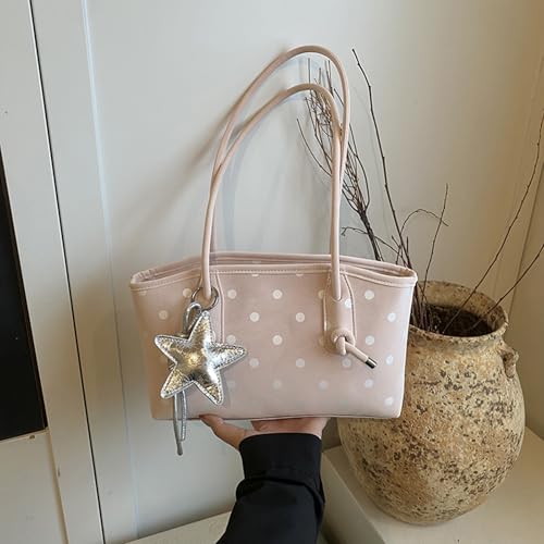 Sac à main élégant en cuir synthétique avec finitions étoile