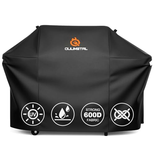 65 Inch Grill Cover 7131 BBQ Cover for Weber Genesis 400 Series and 4 Burner Gas Grill 600D Heavy Duty & Waterproof Cover for Weber Genesis E435 E410 E440 (Not Fit 2022 E-435)