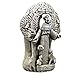 Avalon Gallery Saint Francis Peace Tree Garden Figurine, Stone Resin Outdoor Statue, 12.5
