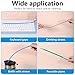 ElevateTech Straw Clean Brush Set Straw Brush Extra Long 12 Inch ReusableStraw Cleaner Accessories Diameters Ranging from 6-12mm for Water Bottles Tubes Sippy Cup 5Pcs