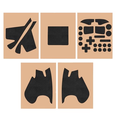 Professional Not Slip Grip Stickers Enhances Gaming Precisions Silicone Pad Grip Enhancements Suitable for Game Consoles
