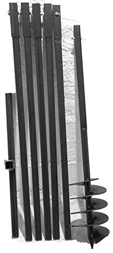 MWS-Apel 180/6 Meter Erdbohrer Brunnenbohrer Handerdbohrer Erdlochbohrer Brunnenbau Pfahlbohrer brunnenbohrgerät