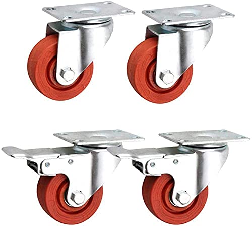 Roulettes en nylon haute performance pour chariot industriel robuste