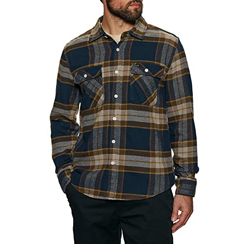 Brixton Men's Bowery Long Sleeve Flannel Shirt