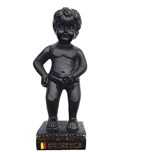 MUYU Magnet Creative Manneken Pis Bruxelles Belgique 3D Home Office Table Bureau Décoration Ornement Statue Bruxelles Belgique Voyage Souvenir Cadeau...