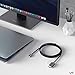 immagine 7Cavo USB C a HDMI, uni cavo USB Tipo C a HDMI (compatibile Thunderbolt 3) Fino a 4K telelavoro, compatibile per MacBook, iPad Pro 2018, Galaxy S9/S8, Huawei Mate 30/P40 - Grigio - 1,8m