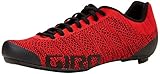 Giro Herren Empire E70 Knit Road Radsportschuhe-Rennrad, Mehrfarbig (Bright Dark Red 000), 40.5 EU