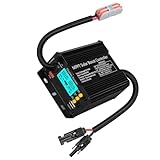 400W Boost MPPT Solar Charge Controller LCD Solar Panel Regulator for24V/36V/48V /60V/72V Lead-Acid, LiFePO4, Gel, Flooded Batteries etc in Golf Cart,eBike,Club Car, Scooterand Solar System