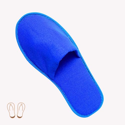 Image of Terry Towel Disposable slipper for bathroom slippers Non-Slip travel slippers For men & women(1 pair)