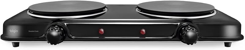 Fogão Elétrico Portátil Cooktop Elgin Double Cook 2 Bocas - 220V