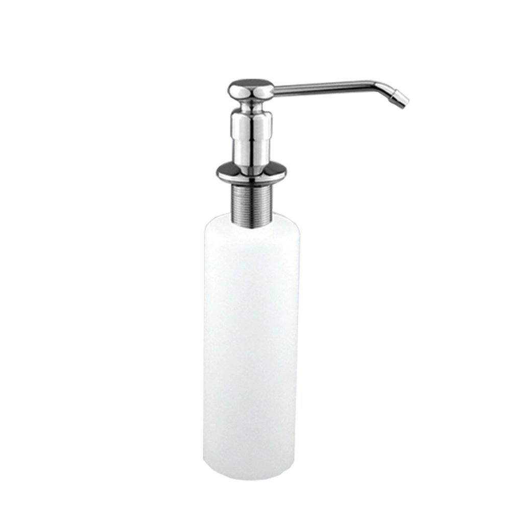 Dispenser di Sapone da Cucina Dispenser di Sapone da Incasso con capacità 350ml Diametro del Foro Adatto 26mm-40mm