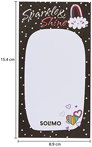 Image of Amazon Brand - Solimo To Do List Notepads - 12 pcs, 6.5 inch x 3.5 inch, 50 Easy Tear Off Sheets for Planning, Task, Appointments, Reminders Home, Office