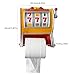 tkerinse Slot Machine Toilet Roll Holder, Funny Toilet Paper Holders, Retro Arcade Style Toilet Roll Holder Toilet Roll Dispenser, Game Themed Paper Storage Rack for Kitchen, Bathroom Decoration