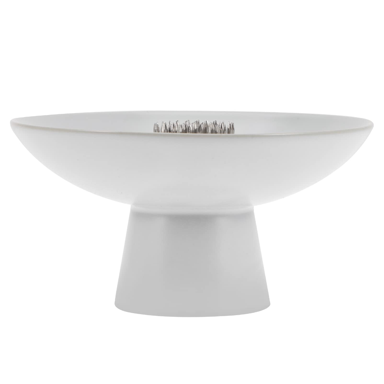 HANABASS Flower Fixed Frog 1 Set Kenzan Ikebana Round Flower Footed Bowl Flower Pot Flower Arranging Spiky for Flower Arrangements Pin Needle Holder Flower Arrangement Pin