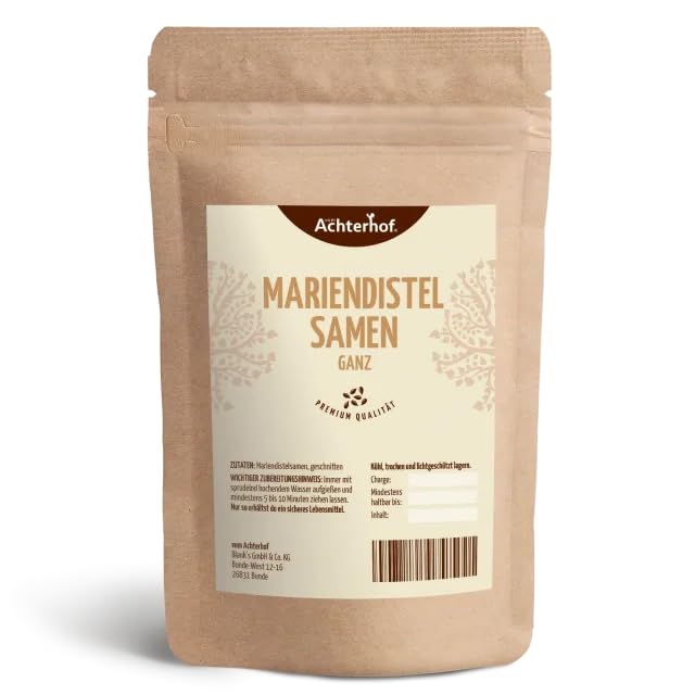 500 g Mariendistelsamen ganz Mariendistel natürlich vom-Achterhof