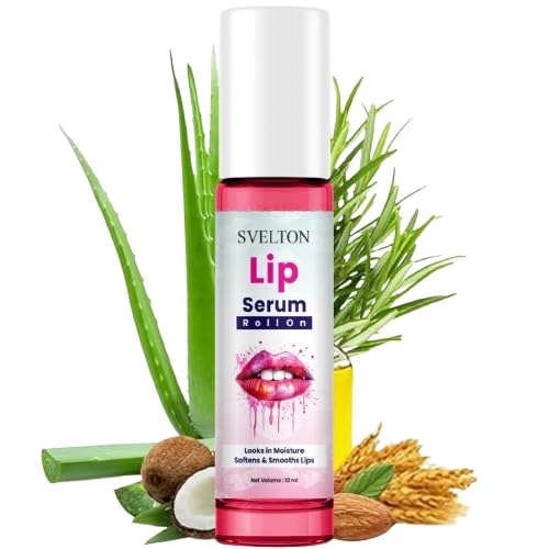 Svelton Natural Lip Lightening & Plumping Roll On Lip Serum For Men & Women,1 Count, Pink-picture-11