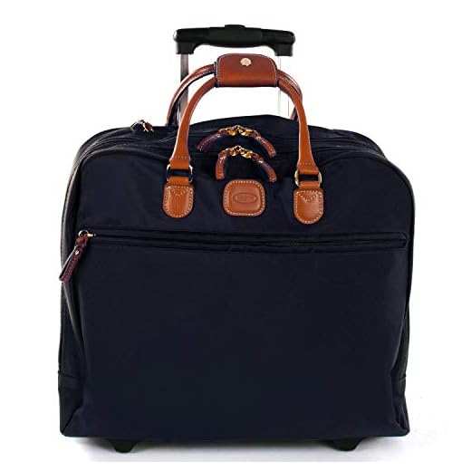 What luggage do commercial pilots use Bric's X-Bag Rolling Pilot Bag
