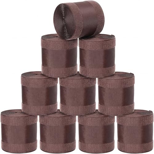 Image of WILLBOND Carpet Cord Cover Cable Protector Floor Cover Cable Protector Management Only for Commercial Office Carpet (98.43 ft,Brown)