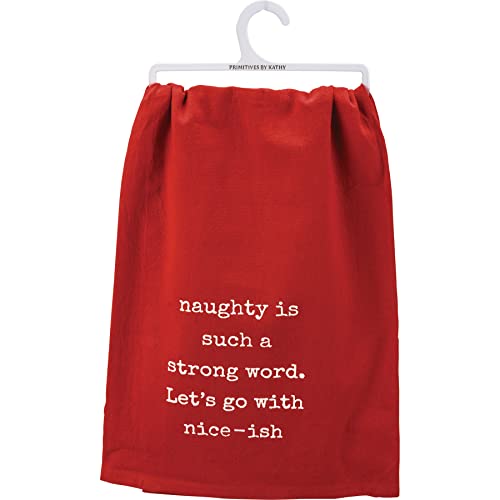 Primitivesbykathynaughtyissuchastrongwordletsgowithniceishkitchentowel Urban Country Home Decor Primitives by kathy naughty is such a strong word lets go with nice ish kitchen towel urban country home decor