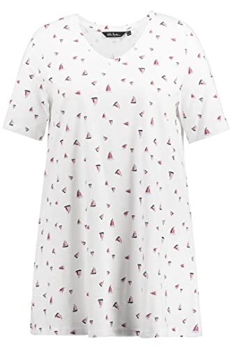 Ulla Popken Maglietta a Maniche Corte, con Scollo