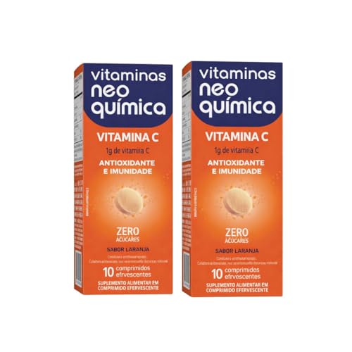 Suplemento Alimentar Vitamina C Efervescente Vitaminas Neo Química 10 comprimidos