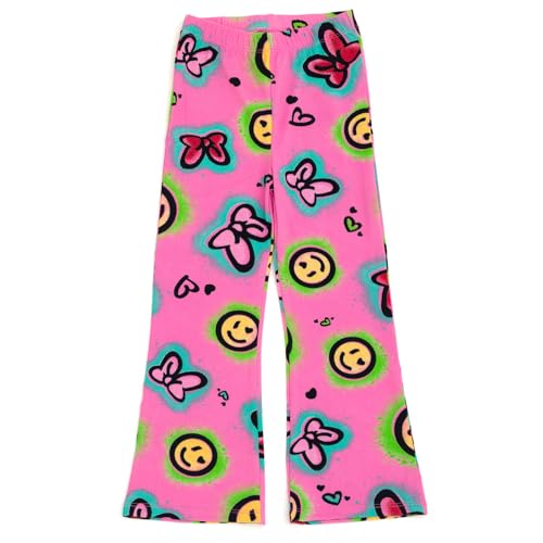 Image of Disney Minnie Mouse Girls Boxy T-Shirt and Flare Pants Outfit Set Toddler to Big Kid Sizes (2T - 14-16)