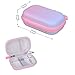 Mp3 Player Case for DODOSOUL/for Dingmi/for Luoran/for innioasis/for TIMMKOO/for MYMAHDI/for Phinistec Music Bluetooth MP3 Mp4 Players & Earbuds & USB Cable (Gradient Pink Blue, Case Only)