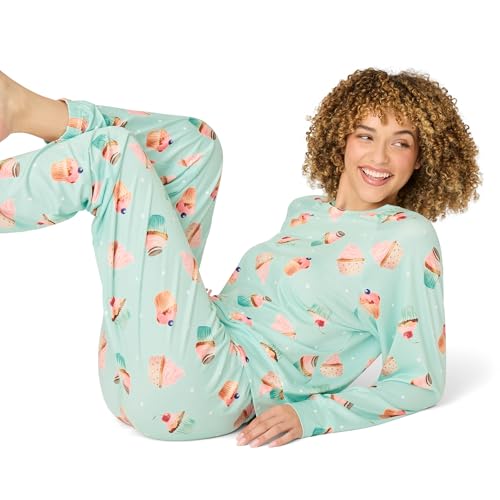Image of PJ Salvage Women's [Amazon Exclusive] Cloud Jersey Jogger Pajama 2-piece Pj Set