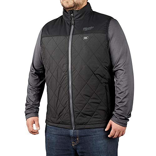 Milwaukee M12 Heated AXIS Vest Lithium-Ion Mens Vest Only (Large)