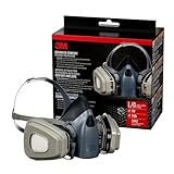 3M Professional Half Mask Organic Vapor, P95 Respirator with Cool Flow Valve, Reusable Respirator, Large