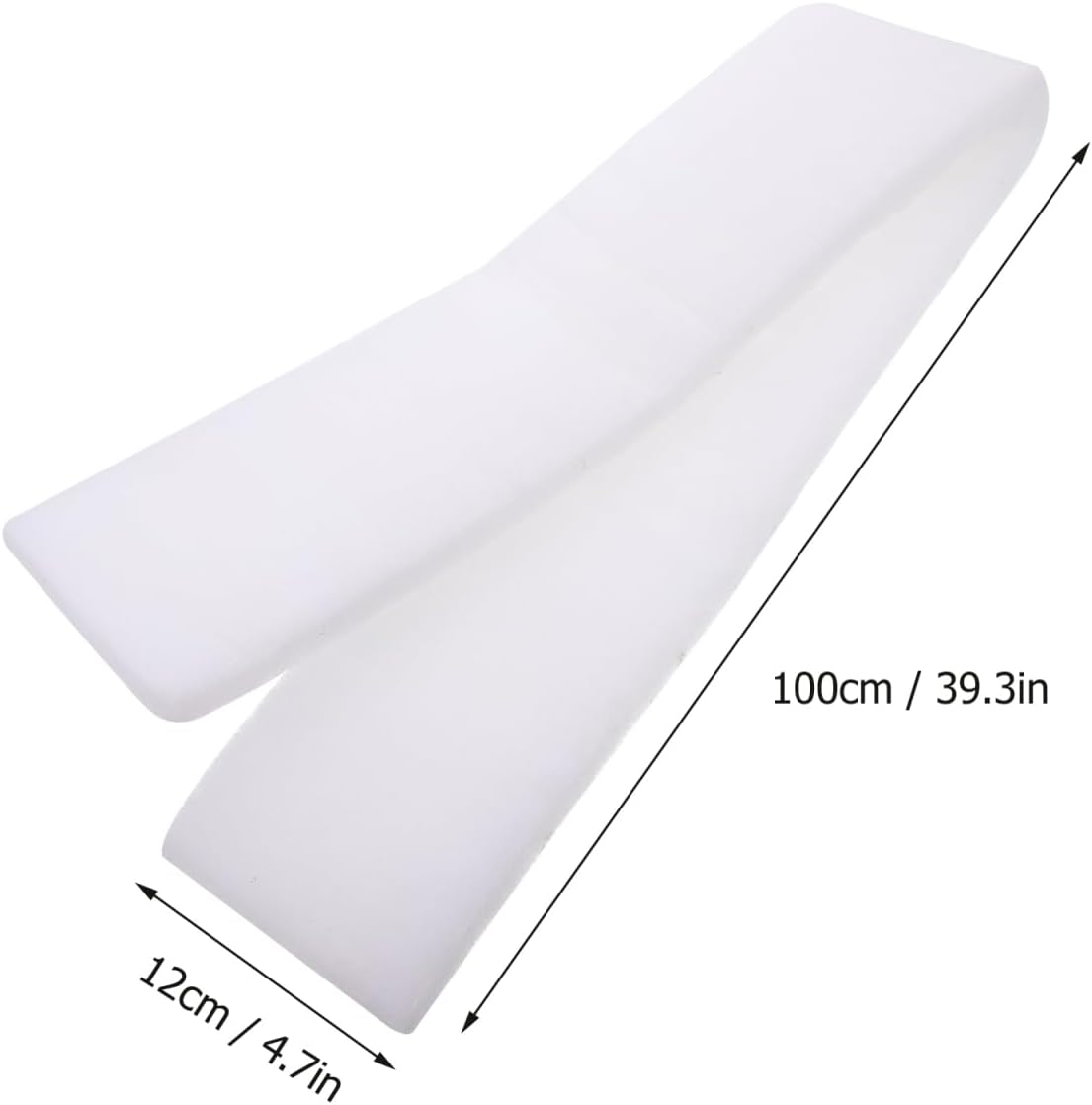 ULTECHNOVO Aquarium Filter Sponge Pad Thickened Biological Filter Pad 39.37 X 4.72 X 0.59 Inch Reusable Cut-to-Size Cotton for Freshwater and Saltwater Fish Tanks