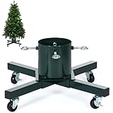 Simgoing Christmas Tree Stand for Live Trees Real Christmas Tree Holder Base Stand with...