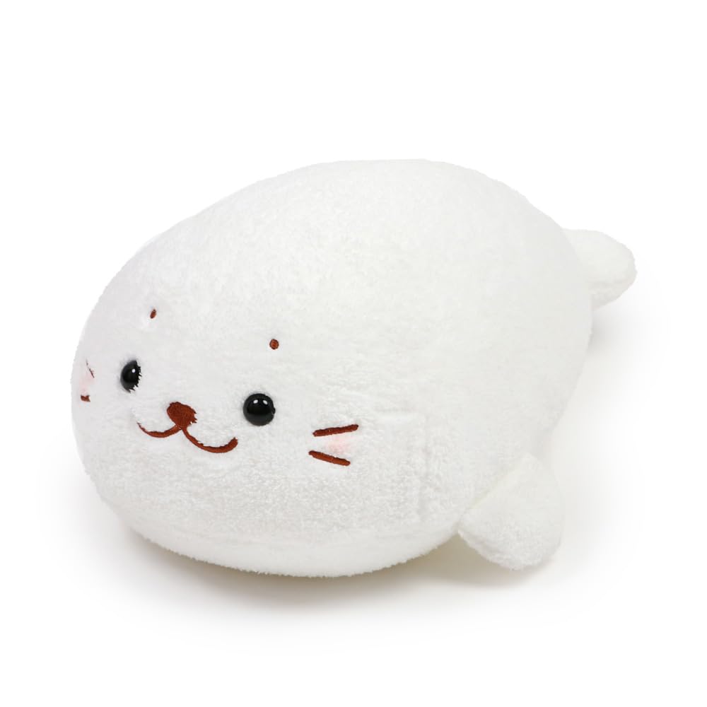 Amazon.co.jp: しろたん ふんわり ぬいぐるみ [ぬいぐるみ38cm