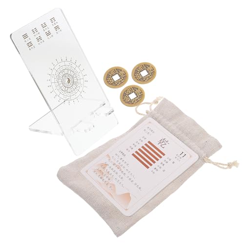 Materiali pratici: realizzati con materiali sicuri per garantire durata e longevità, carte, carte complete dell'i ching