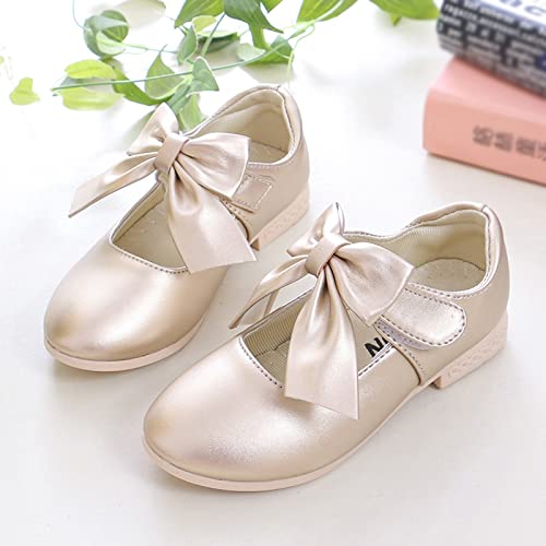 Mary Jane Dress Shoes Bows for Girls Low Heels Toddler Little Kid Pump Shoes Bowknot Girl Wedding Church Shoes3