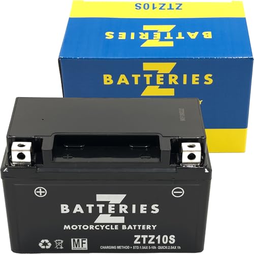 Amazon | Z BATTERIES バイクバッテリー ZTZ10S シールド型 AGM 充電