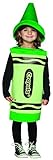Rasta Imposta Crayola Toddler Costume, Green, 3-4T