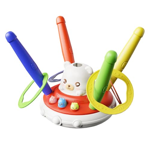 Tmboryuu Ergonomisches Design, Startwerkzeug für Outdoor Sportgeräte für Kinder, verbessert die Körperbeherrschung und Stabilität Bärenförmiges Spielgerät