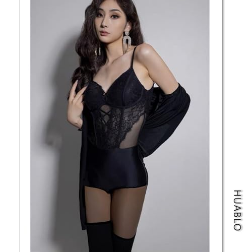 Women's Faux Thigh High Pantyhose Tights Over Knee Stockings Thigh High Faux Stockings Fashion Tights 2Pairs White4