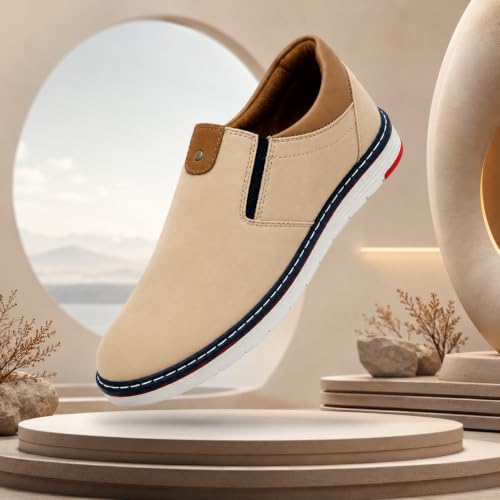 Image of Centrino Sneakers for Men | Lightweight Casual Shoes for Men Stylish | Breathable Mesh Walking Shoes | Cushioned Insole Comfortable Shoe for Man | Durable Sole Footwear|Trendy Lace-Up Shoes for College, Parties & Daily Use (9628)