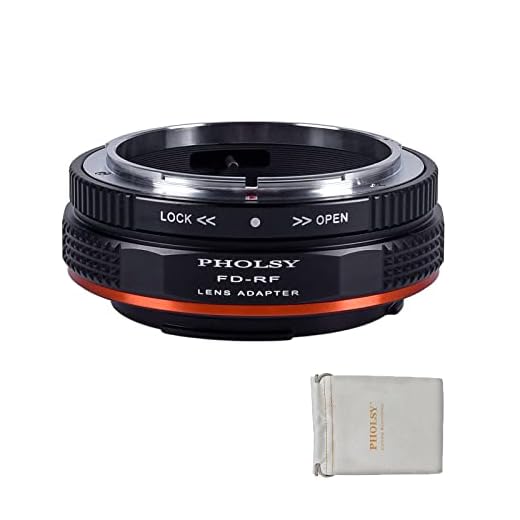 PHOLSY Lens Mount Adapter For Canon Cameras