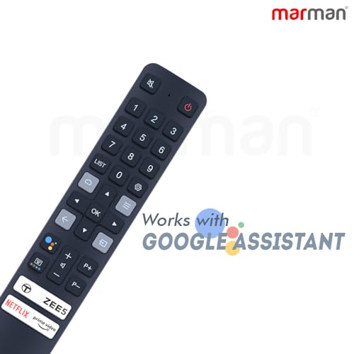 Image of marman Compatible TCL TV Remote Control Smart Original Model RC901V FMR5 Bluetooth Voice Command with YouTube Prime Video Netflix Hot Keys Suitable for Smart 4K Android Television - Pairing Must !