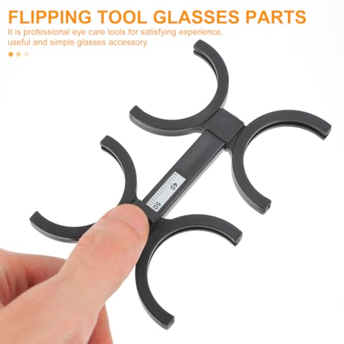 Image of Hemoton Optical Flipping Tool Glasses Accessories 2Pcs Eye Care Tools for Optometry Lens Testing and Adjustment 8.46X2.55X0.31In
