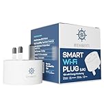 16A Smart Wi-Fi Plug UK with Energy Monitoring – Alexa & Google Assistant, App Control via Tuya / Smart Life