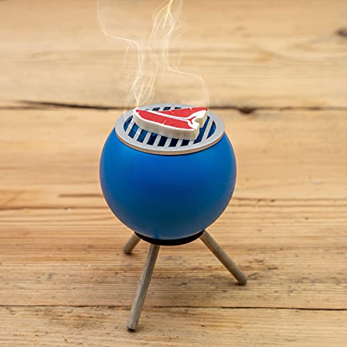 Smoker grill oven, Blue, 10 centimeters - Image 4