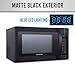 Farberware Professional FMO13AHTBKF 1.3 Cu. Ft. 1100-Watt Microwave Oven with Smart Sensor Cooking, ECO Mode and Blue LED Lighting, Matte Black