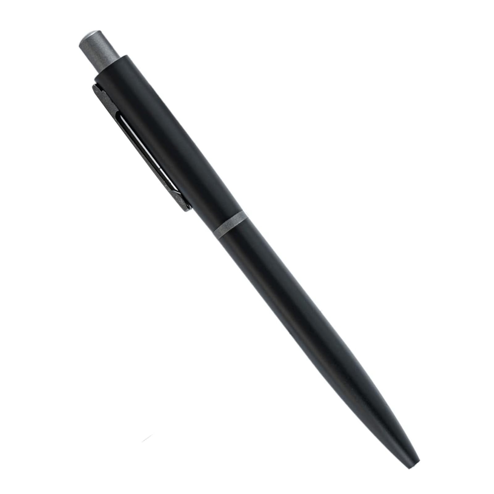 Penna a sfera, penna a inchiostro neutro Penna a sfera retrattile con inchiostro gel, punta tonda in metallo da 1,0 mm, inchiostro nero multicolore(B)