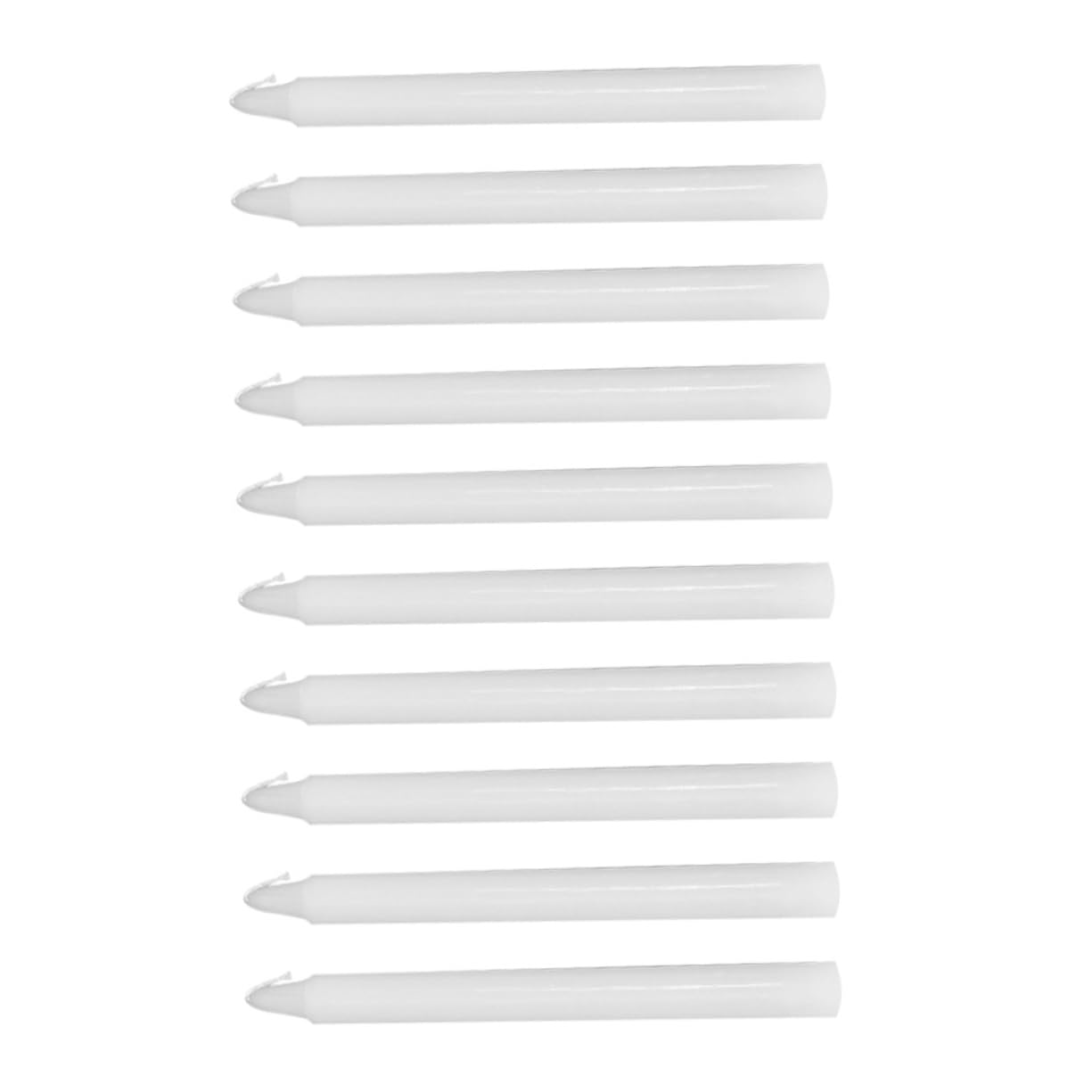 HOODANCOS 10Pcs Long Emergency Candles Elegant Candles for Home Camping and Outdoor Lighting for Blackouts and Special Occasions Paraffin Wax